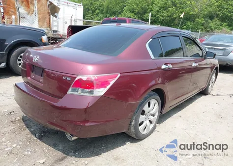2008 Honda Accord 3.5 Ex-L from USA, damaged, VIN 1HGCP36818A077068